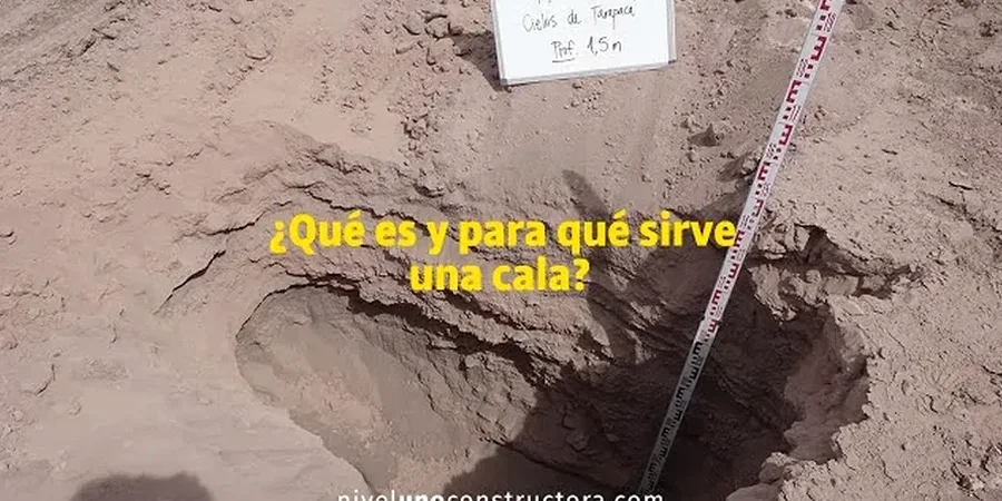 Calicata exploratoria en Málaga: datos directos del terreno